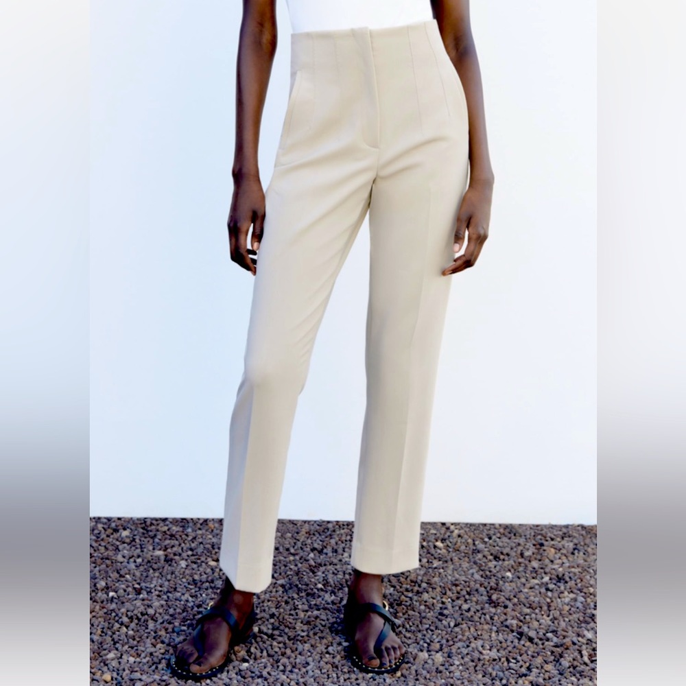 ZARA high waisted pants